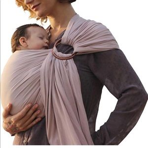 Luxury Bamboo and Linen Ring Sling Baby Carrier